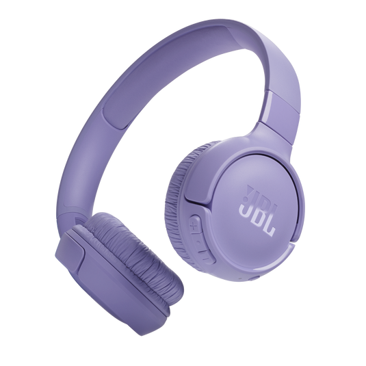 JBL Tune 520BT - Purple - Wireless on-ear headphones - Hero image number null